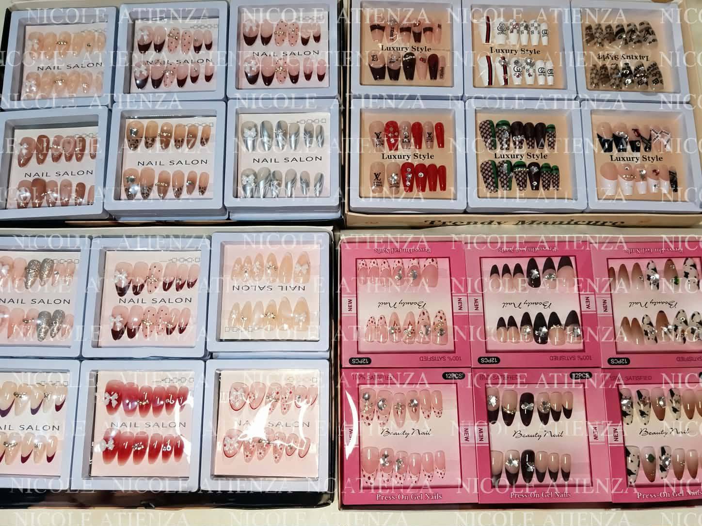 NAIL COLLECTION Nail Designs — เล็บสำเร็จรูปหลากหลายลวดลาย